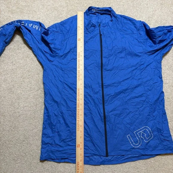 Ultimate Direction Jacket Mens XL Blue Running Softshell Lightweight Nylon Gorp